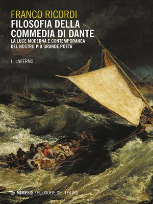 cover image of Filosofia della commedia di Dante-- I Inferno